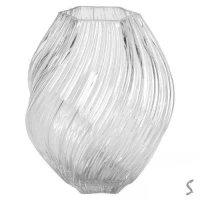 Ваза стеклянная 22*24см