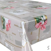 Клеенка ПВХ 3-хсл. глянцевая на тканевой основе Glossy 1.37*20м