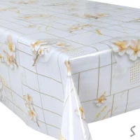 Клеенка ПВХ 3-хсл. глянцевая на тканевой основе Glossy 1.37*20м