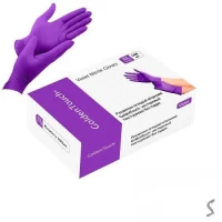 Перчатки нитриловые XL Golden Touch 3.7г нестерильные текстурированные б/п 50пар/уп