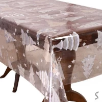 Клеенка ПВХ силикон новогодняя  