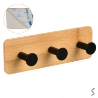 Вешалка настенная 3кр 18*6см