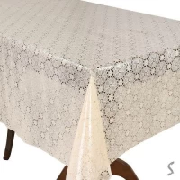 Клеенка ПВХ Lace бежевая 1.37*20м