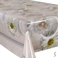 Клеенка ПВХ 3-хсл. глянцевая на тканевой основе Glossy 1.37*20м