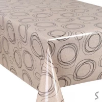 Клеенка ПВХ 3-хсл. глянцевая на тканевой основе Glossy 1.37*20м