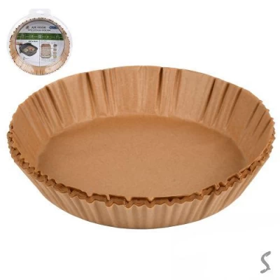 Форма пергаментная для аэрогриля/мультипечи 50шт/уп 20*4.5см Форма пергаментная для аэрогриля/мультипечи 50шт/уп 20*4.5см