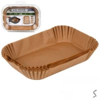 Форма пергаментная для аэрогриля/мультипечи 50шт/уп 22*14*4.5см