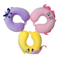 Подушка-подкова ортопедическая дорожная под шею 30*25см