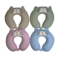 Подушка-подкова ортопедическая дорожная под шею 30*25см Подушка-подкова ортопедическая дорожная под шею 30*25см