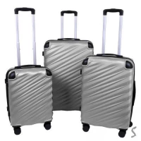 Чемодан пластик 20/24/28