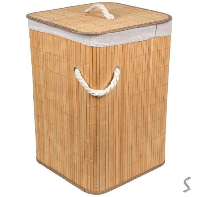 Корзина для белья складная 36*36*50см