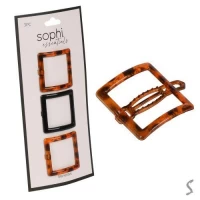 Заколки для волос 3шт/наб 5*4см