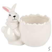 Подставка декоративная пасхальная "Easter Egg Bunny" 12*11.5см