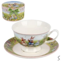 Чашка с блюдцем пасхальная 