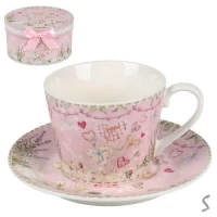 Чашка с блюдцем 