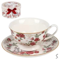 Чашка с блюдцем 