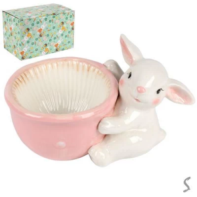 Конфетница-кашпо пасхальная "Easter" 21*13см