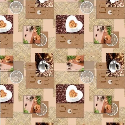 Клеенка ПВХ на нетканой основе Premium уплотненная 1.37*25м