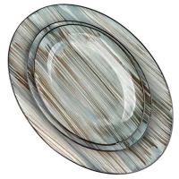 Тарелка фарфор 