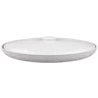 Блюдо с крышкой фарфор 