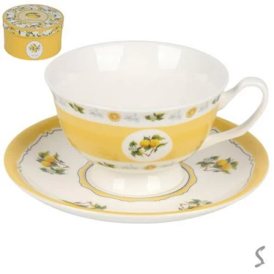 Чашка с блюдцем 