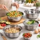 Миски с теркой SS 6пр/наб d24/26/28/30/32см
