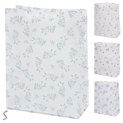 Пакет подарочный бумажный M 