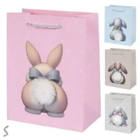 Пакет подарочный бумажный M 