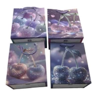 Пакет подарочный бумажный L 