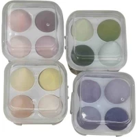 Спонжи для макияжа 4шт/уп 10*10*7см Спонжи для макияжа 4шт/уп 10*10*7см