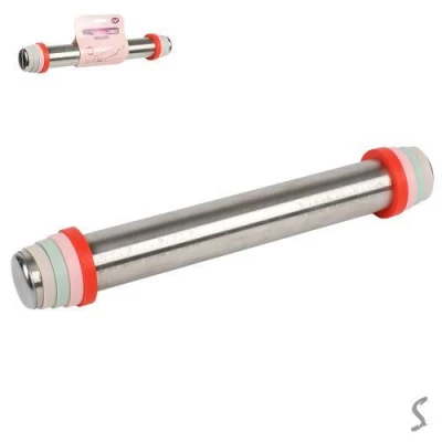 Скалка SS с регулировкой толщины раскатки теста 35.5см Скалка SS с регулировкой толщины раскатки теста 35.5см