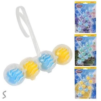 Туалетный блок для унитаза 3шт/уп (3*52г)