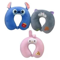 Подушка-подкова ортопедическая дорожная под шею 