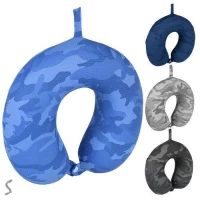 Подушка-подкова ортопедическая дорожная под шею 
