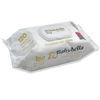 Салфетки влажные для детей гипоаллергенные BABYBELLA 120шт/уп