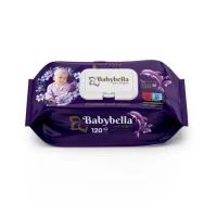Салфетки влажные для детей парфюм.BABYBELLA 120шт/уп