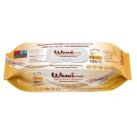 Салфетки влажные для уборки парфюм.WEWI Универсальные Мило 100шт/уп Салфетки влажные для уборки парфюм.WEWI Универсальные Мило 100шт/уп