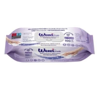 Салфетки влажные для уборки парфюм.WEWI 100шт/уп