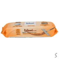 Салфетки влажные для уборки пола парфюм.WEWI 50шт/уп