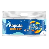 Бумага туалетная PAPELA 3-х слойная Comfort Super 8рул/уп