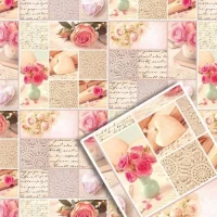 Бумага упаковочная мелованная 10л/уп 70*100см