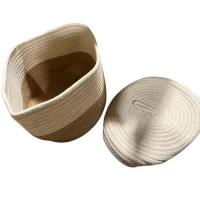 Корзина с крышкой складная 25*20см