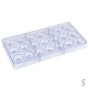 Форма для шоколада акрил 21шт/л 13.5*27.5*2см
