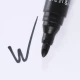 Маркер перманентный черный 14см 3.0мм