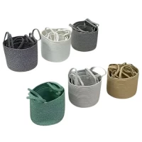 Корзина с ручками 3пр/наб 20/25/30см Корзина с ручками 3пр/наб 20/25/30см