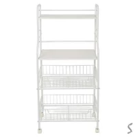 Полка-стеллаж на колесах M 56*35*125см