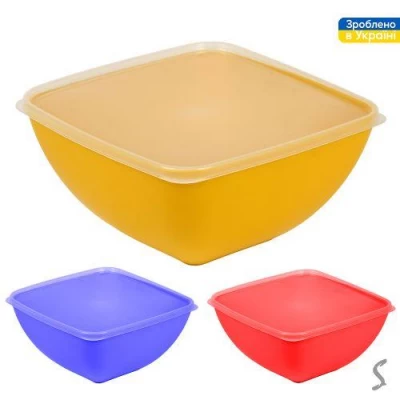 Миска-салатница с крышкой 3.0л