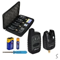 Набор сигнализаторов с пейджером в кейсе 4+1