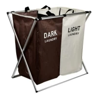 Корзина для хранения белья/одежды/игрушек "Light&Dark" 59*40*57см	