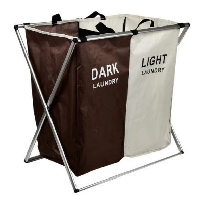 Корзина для хранения белья/одежды/игрушек "Light&Dark" 59*40*57см